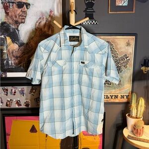HOWLER BROTHERS “BAR B” BUTTON SNAP SS SHIRT
